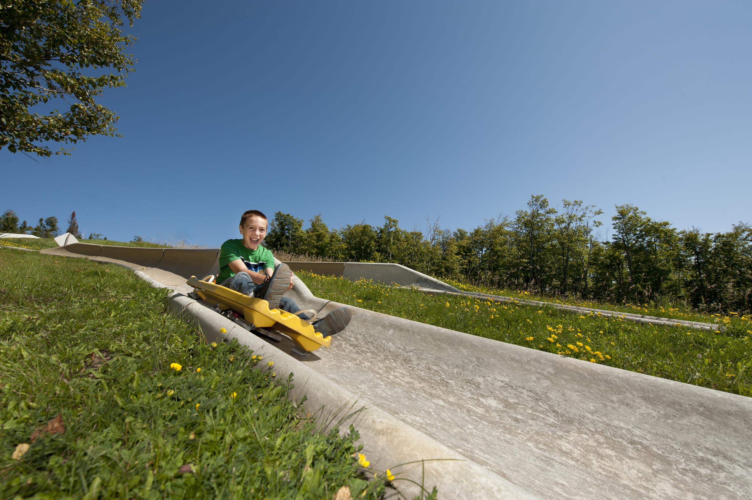 Alpine Slide Lutsen Mountains